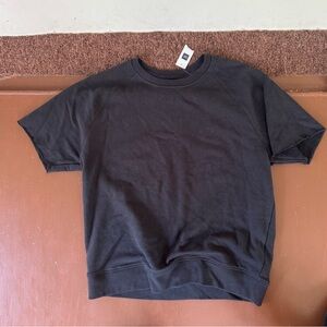 Men’s Gap Black Short Sleeve Raglan Sweatshirt. Large